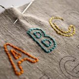 Öltemények - Betűzés Workshop